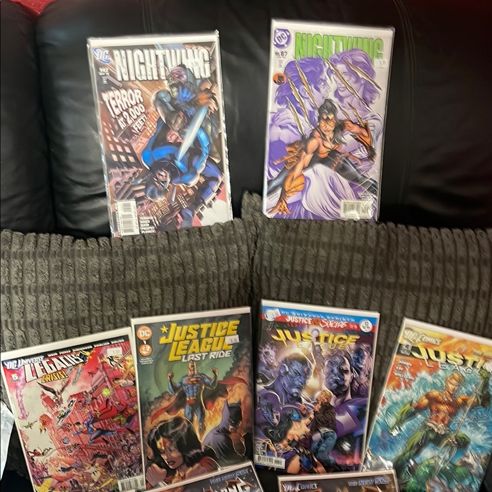 Nightwing and Justice League Comic Book Collection